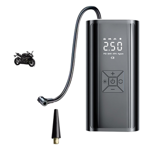 Compresseur d'air numérique <span class=keywords><strong>Macway</strong></span> 150 PSI pour pneus, ABS, pour voitures, motos, alimentation mobile, fonction d'éclairage d'urgence - Product Image 1