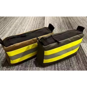 Échantillon gratuit : trousse de toilette robuste personnalisée, style pompier, avec fermeture éclair, sac à outils - Product Image 4