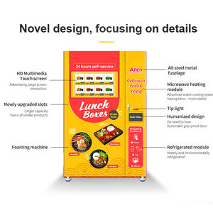 AFEN 24 Hours Self-Service <strong>French</strong> <strong>Fries</strong> Hot Meal Food <strong>Vending</strong> <strong>Machine</strong> Hamburger <strong>Vending</strong> <strong>Machine</strong> in Office - Product Image 4