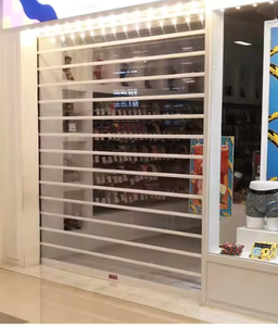 Trung Quốc Điện thương mại Polycarbonate PC xem đầy đủ trong suốt Con lăn cửa chớp cuộn lên cửa cho bán - Product Image 3