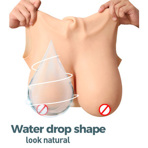 Prótesis Mamarias de Silicona Formas Naturales para Travesti Accesorios de Ropa Interior con Copa G Pechos Artificiales Realistas Senos Falsos - Product Image 3