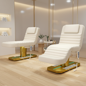 Lit de beauté et de spa entièrement électrique à 3/4 moteurs, fauteuil multifonctionnel confortable pour soins du visage, usage médical et en salon - Product Image 1