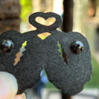 Nouveau chaud épingles vierges en gros dessin animé mignon personnalisé creux fantôme broche paillettes épingles Badges personnalisé reconnaissant mort émail métal
