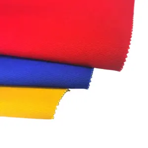 T/C twill 65%polyester 35% cotton 240gsm Tear-Resistant fabric shrink resistant workwear dyed fabric