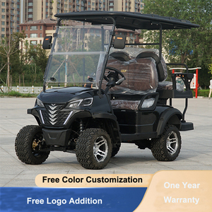 Carrito de instrumentos 4x4 de 4 plazas a la venta carrito de golf eléctrico 8 pasajeros - Product Image 5