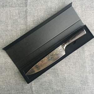 Couteau de cuisine japonais professionnel en acier Damas, <span class=keywords><strong>67</strong></span> couches, ensemble multifonctionnel, couteau de chef en acier Damas - Product Image 5