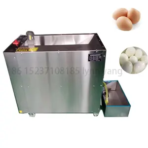 Máquina peladora de huevos de gallina hervida, peladora comercial de huevos cocidos, máquina peladora de huevos de codorniz