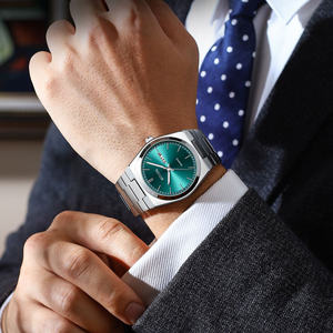 メンズ 防水 ビジネスウォッチ メンズ カジュアル クォーツウォッチ Reloj Hombre メンズ オールスチール タイムウィーク スポーツウォッチ - Product Image 6