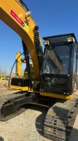 Excavatrice sur chenilles d'occasion CAT 312D2GC, Caterpillar d'origine, 12 tonnes, hydraulique, en bon état de fonctionnement, matériel de construction