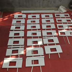 GOLDTOP ODM OEM Losa de Cuarzo Azul 6022, Ónix de Concreto, Diseño Moderno en 3D, Cubiertas para Muebles de Baño - Product Image 2