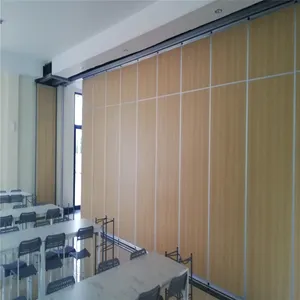 Demountable Wall Classroom Foldable Partitions Aluminum Frame Movable Collapsible Wall Acoustic Mobile Walls For Office