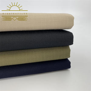 Rigu Textiles Cvc Tc Usine Vente Polycoton Pas Cher Polyester Coton 65/35 <span class=keywords><strong>Greta</strong></span> Rip-stop Tissé Tissu - Product Image 2