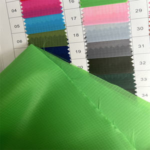 チェック柄ポリエステルチェック柄ポリタータンチェックタフタ生地 - Product Image 5