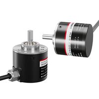 E6B2-CWZ5B Codificador Rotatorio Incremental Fotoeléctrico Magnetoeléctrico de 5000PPR OD, 6MM, DC 5-24V, Salida Trifásica ABZ, Terminal de Soldadura para