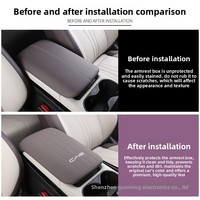 Housse de protection en silicone pour accoudoir de console centrale BYD Song Plus DM-i 21-25 – Accessoire de rénovation intérieure dédié