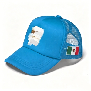 Cappellino Trucker in Rete con Patch Bandiera Messicana 2026, Visiera Curva Regolabile, Traspirante, per Sport all'Aperto, Baseball, da Uomo e Donna - Product Image 4