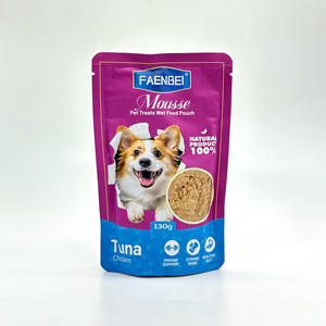 למכור טוב 130g חבילת מזון רטוב חטיפים לחיות מחמד שקית מזון רטובה בשר חזיר - Product Image 2