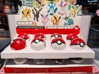 CHXU En stock Boîte mystère Pokémon ludique Figurines de petite aventure Feuille Eau Lune Soleil Fée Eevee Poupées PVC 40mm