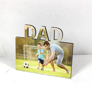 Vente en gros de plaques photo personnalisées cadres en bois DIY de haute qualité pour maman <span class=keywords><strong>papa</strong></span> diplômé sublimation MDF vierge pour cadeaux personnalisés - Product Image 1