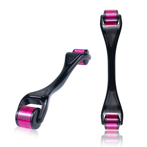 Roller Derma Microneedle 2 in 1 dengan Batu Giok dan Roller ABS Baja Tahan Karat untuk Perawatan Kulit - Product Image 4