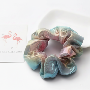 Gran oferta, bandas elásticas de tendencia, accesorios de estilismo para el cabello con lazo de flores coloridas bonitas y simples para mujeres y niños, venta al por mayor - Product Image 1