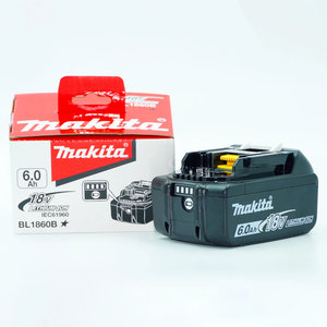 Batería de Iones de Litio <span class=keywords><strong>Makita</strong></span> <span class=keywords><strong>BL1860B</strong></span> 18V 6.0Ah LXT de Alta Capacidad y Carga Rápida, Repuesto para Herramientas Eléctricas <span class=keywords><strong>Makita</strong></span> de 18V - Product Image 1