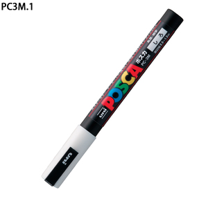 Marcadores para Pizarra Blanca Uni Serie PC3M, 24 Colores, Borrado en Seco, Punta Redonda, Doble Cara, para Oficina y Escuela, 0.9-1.3mm - Product Image 5