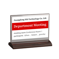 Nouvel arrivage 2022 tableau de prix numérique magnétique Table de conférence Double face plaque signalétique Eink Table électronique intelligente