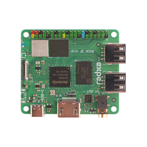 Radxa ROCK 2F RK3528A, processeur 4 cœurs, GPU, et sortie 4K, stockage flexible, emplacement EMMC intégré, multimédia ARM Mali450 Radxa - Product Image 1