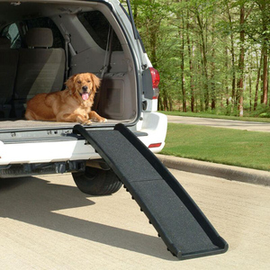 Tragbare Faltbare Hunderampe für Autos – Leichte Einstiegshilfe und Treppe für SUV und LKW – Perfekt für Unterwegs und Outdoor - Product Image 1