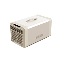 Climatiseur compact 220V pour camping-car, 240W, unité de climatisation mobile personnelle pour caravane, camion, cabine de couchage, 1900 BTU, refroidissement par compresseur, climatisation pour caravane
