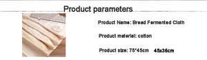 Paño de Fermentación para Panadería XR Personalizado, 100% Algodón Natural, Antiadherente, para Baguettes - Product Image 6