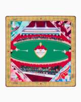 Ensemble de tapis flottants de luxe pliables pour piscine Mahjong avec grilles imprimées et points d'ancrage pour fêtes au bord de la piscine – Approvisionnement direct usine