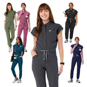 Combinaison d'infirmière de qualité supérieure, design élégant, prix d'usine, OEM/ODM, uniforme d'hôpital, ensemble de blouses d'infirmière, combinaison de travail - Product Image 1