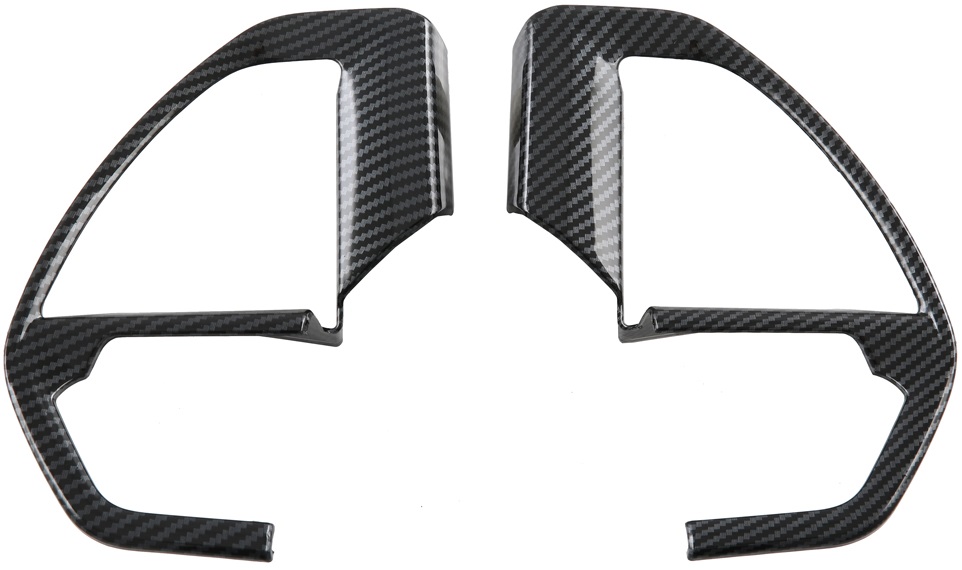 Couvre-volant imprimé carbone