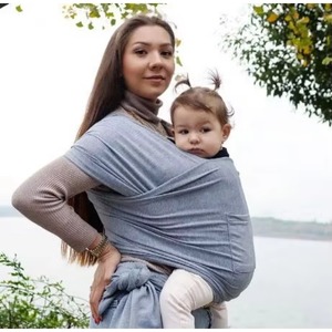 Échantillon gratuit : Nouveau porte-bébé décontracté réglable pour nouveau-né, facile à porter, avec poche. - Product Image 2
