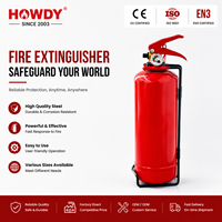 ISO certifié CE classe ABC poudre sèche extincteur 3kg DCP cylindres différents Types disponibles