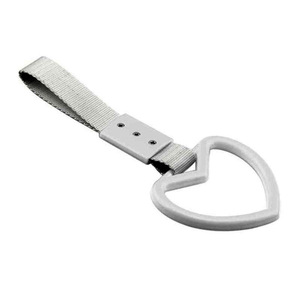 Anneau de sécurité en forme de cœur pour voiture, anneau d'avertissement noir à visser sur le pare-chocs, pour mise à niveau et utilisation générale - Product Image 5