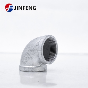 JinFeng Chất lượng cao bspt mạ kẽm ống nước phụ kiện áp suất thấp đồng bằng cuối ống & khuỷu tay cạnh tranh có uy tín giá thấp - Product Image 1