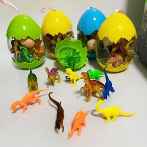 계란 포장 자연 세계 미니 공룡 모델 플라스틱 동물 장난감 아이들을위한 새로운 2022