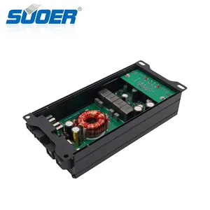 Suoer CU-100.4 car audio 4*100w carro estéreo amplificador de áudio do carro amplificador baixo modificado