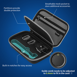 Accesorios de Peine Ajustables Yinke 14 en 1 con Estuche, Compatibles con la Recortadora Eléctrica <span class=keywords><strong>OneBlade</strong></span> QP2520 QP2630 QP2724 QP2734 - Product Image 3