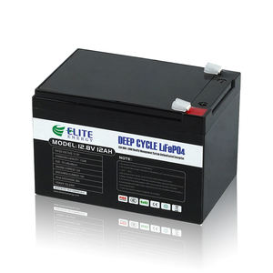 संभ्रांत 12 v 12000 mah baterai लिथियम आयन बैटरी 12 वोल्ट 12 amp lifepo4 12.8v 12ah बैटरी - Product Image 2