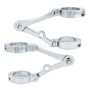 Moshark Motorcycle Headlight <b>Bracket</b> 39-41mm CNC Fork Tube Mounting Support For Harley Modification - Product Image 2