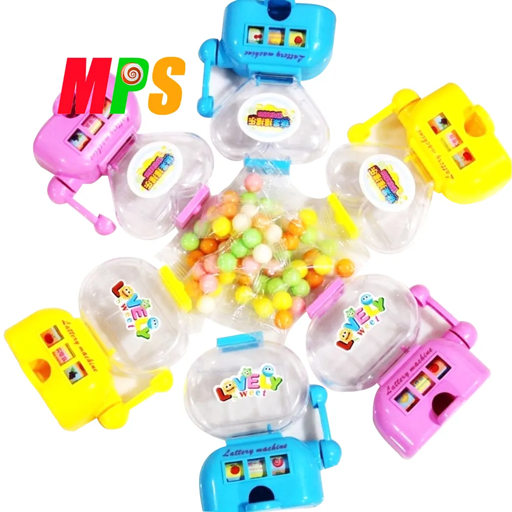 OEM мини пластиковая банка для конфет, торговый автомат, диспенсер для жевательных шариков, пасхальные сладкие конфеты, игрушка
