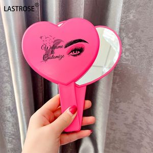Square Star Shape <b>Makeup</b> Mirror With Handheld Wholesale Mirrors With Private Label Logo Pink Purple Cosmetic Mirror Pocket - Product Image 3