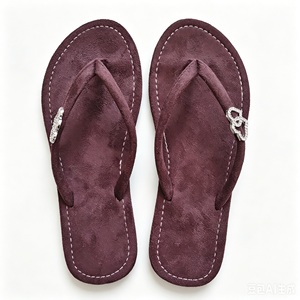 <span class=keywords><strong>Ciabatte</strong></span> piatte in similpelle da donna <span class=keywords><strong>con</strong></span> decorazioni in pietra, sandali casual da esterno <span class=keywords><strong>con</strong></span> cristalli, infradito. - Product Image 4