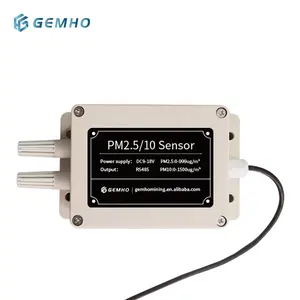 GEMHO RS485/아날로그 4-20mA/0-10V 공기 품질 먼지 센서 PM2.5 PM10 감지기 입자 테스트 분석기