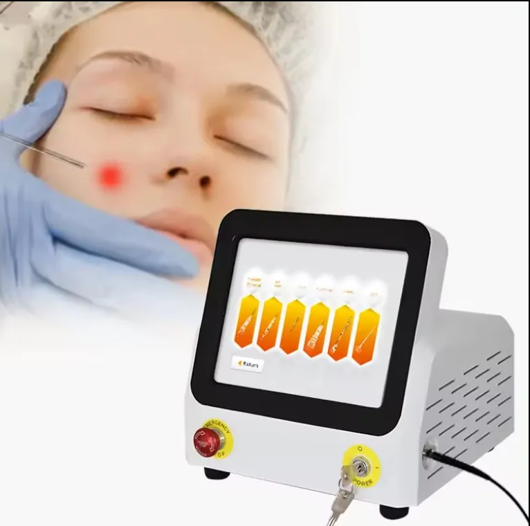 Triangel laser lipólisis 980nm máquina de liposucción médica Endo laser Fat melting Lift equipo facial