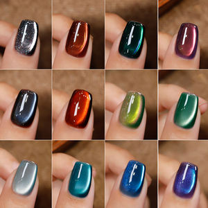 AILANUO - Serie de Esmaltes de Uñas en Gel de Ojo de Gato Yao Guang de 36 Colores, Personalización Gratuita, OEM, 15 ml, Esmalte de Gel de Ojo de Gato, Suministros para Salón - Product Image 2